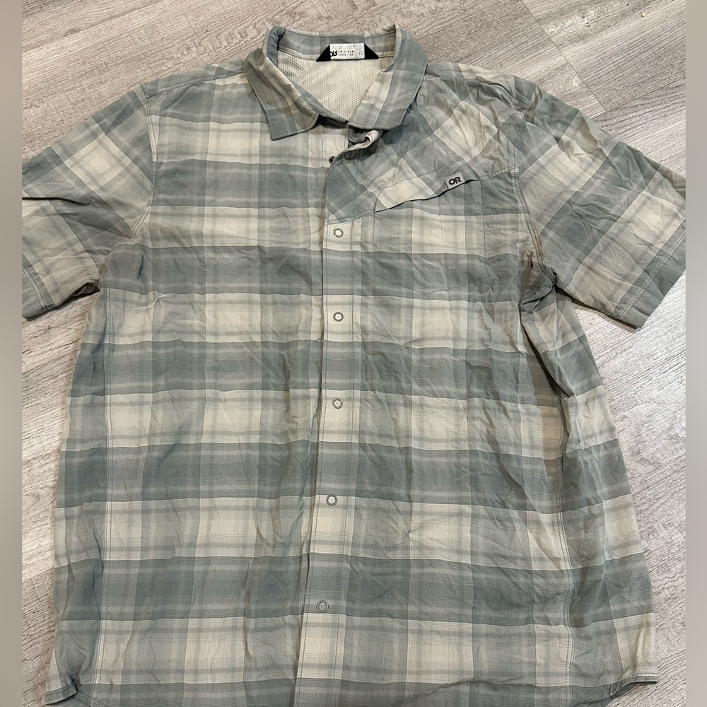 Outdoor research men’s large Astroman S/S Sun Shirt